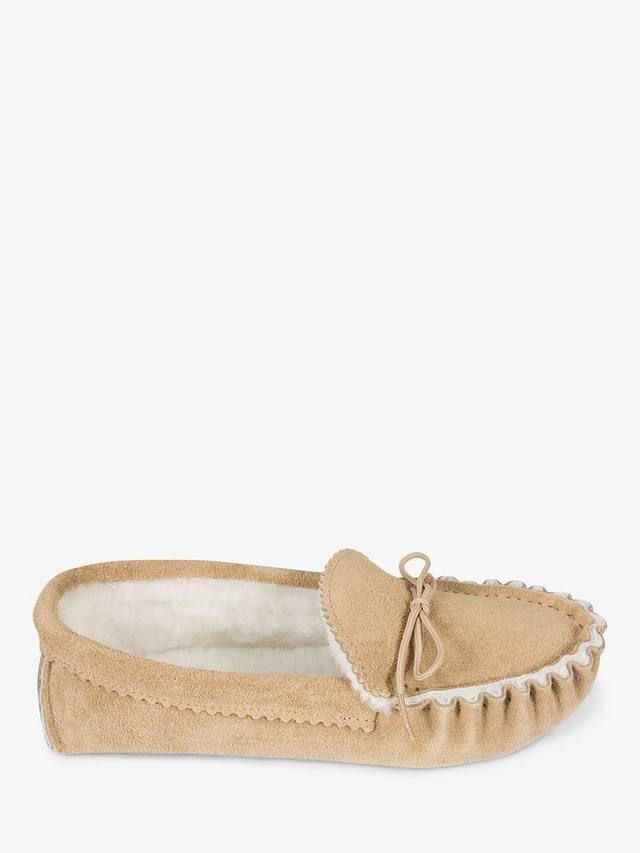 Мокасины из овчины с мягкой подошвой Celtic & Co., цвет Oatmeal