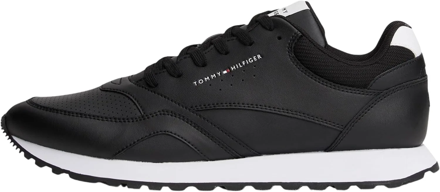 Мужские низкие кроссовки Tommy Hilfiger New Runner Eva LTH ESS Fm0fm05512, белый/черный