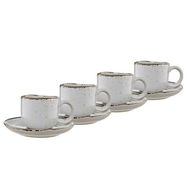 

Набор чашек для эспрессо finca (4 шт.) Butlers, серый