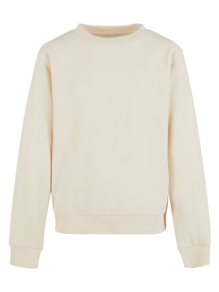 

Толстовка Urban Classics Rundhalsausschnitt, цвет whitesand