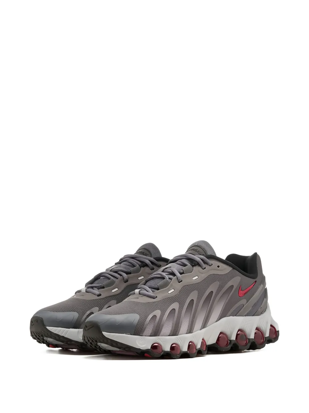 Кроссовки Air Max Dn8 Iron Grey Bright Crimson Nike, серый — фото 2