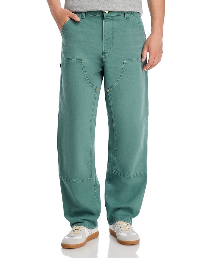 

Брюки с двойными наколенниками Carhartt WIP, зеленый
