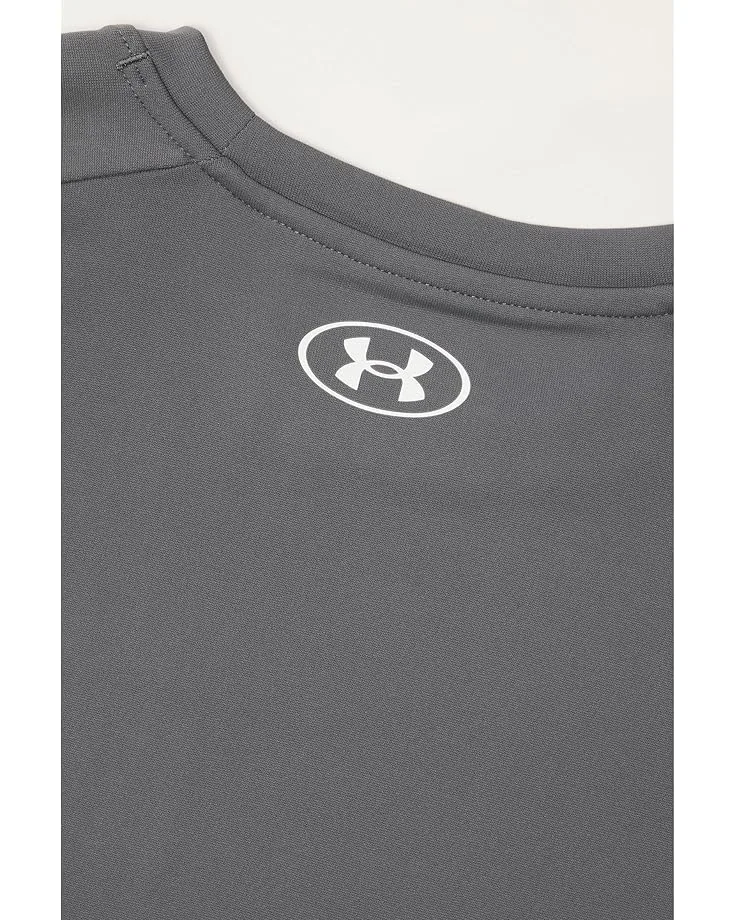 Футболка с коротким рукавом Tech 2.0 (для детей постарше) Under Armour Kids, Castlerock/White — фото 2