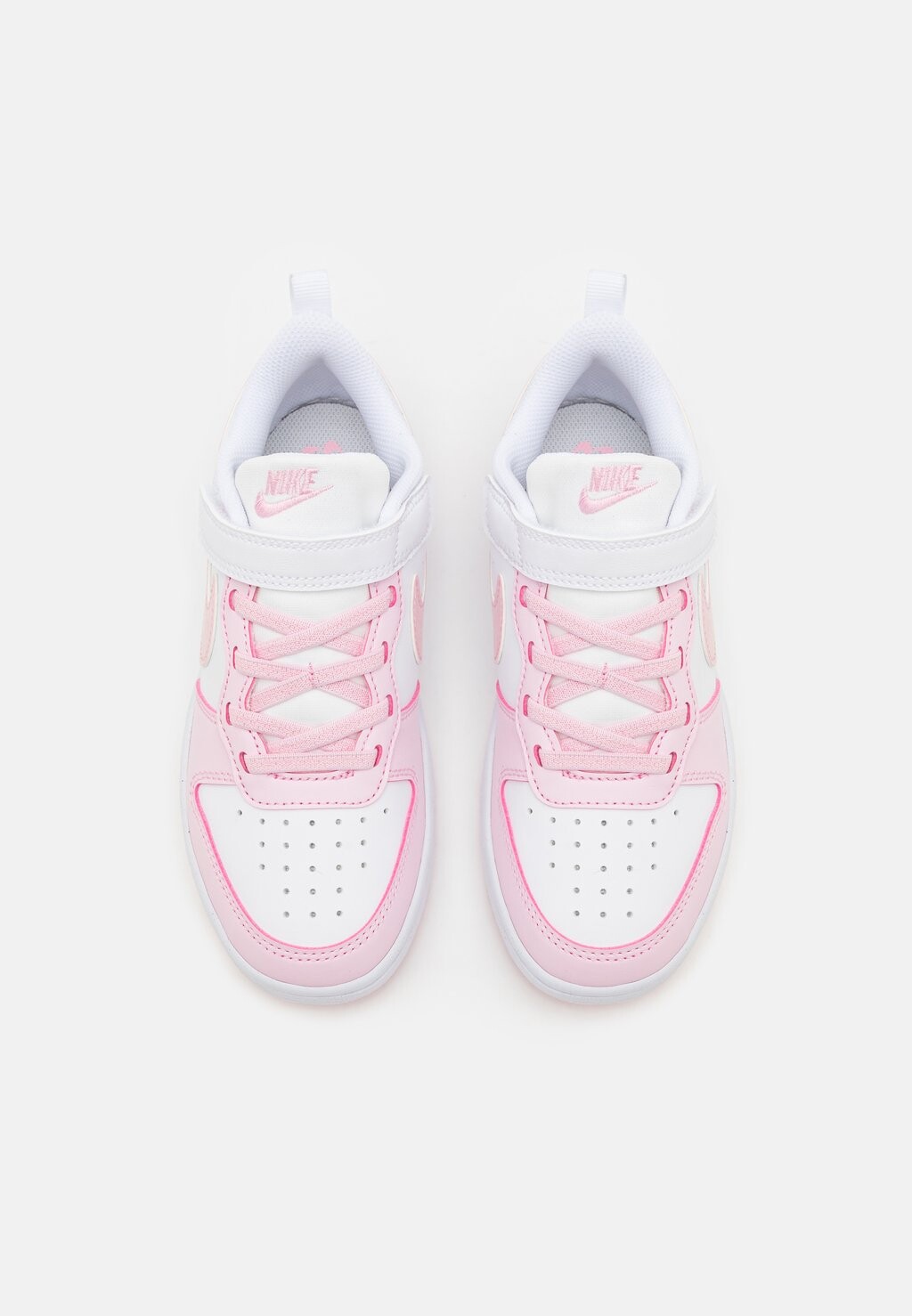 Кроссовки низкие COURT BOROUGH RECRAFT UNISEX Nike Sportswear, цвет white/pink — фото 4