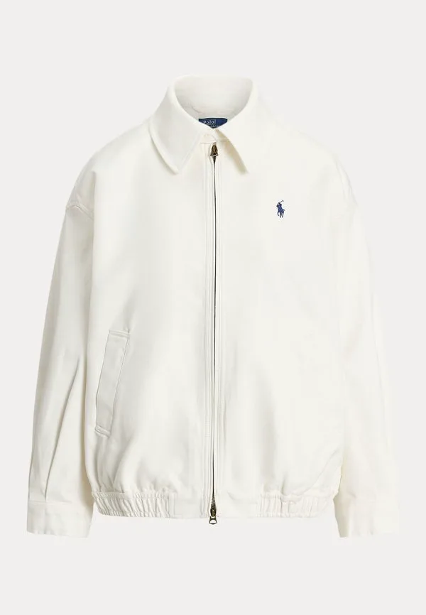 Двусторонняя хлопковая куртка, летняя куртка Polo Ralph Lauren, Trophy Cream — фото 4