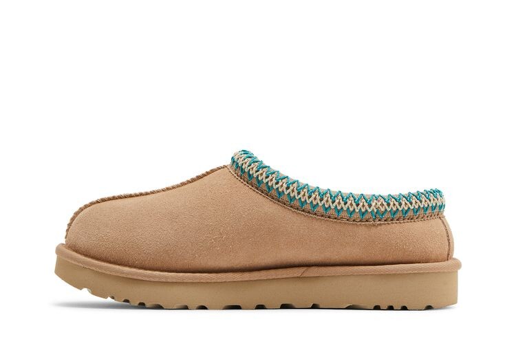Шлепанцы UGG Wmns Tasman Slipper Driftwood White Pepper, желто-коричневый — фото 3