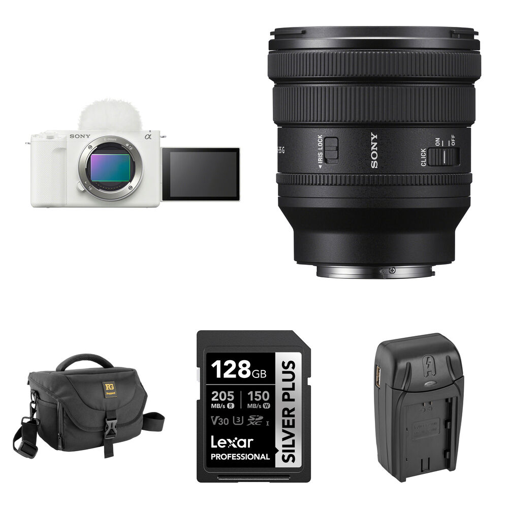 

Беззеркальная камера Sony ZV-E1 Mirrorless Camera with 16-35mm f/4 Lens and Basic