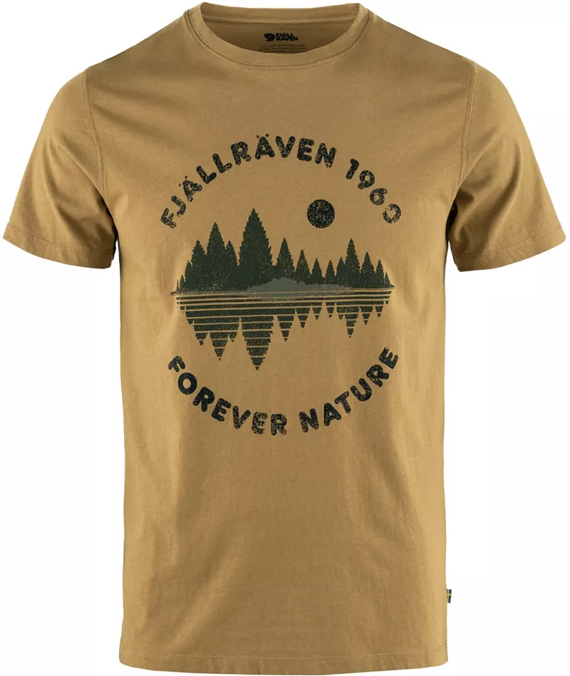 

Мужская футболка Fjallraven Forest Mirror, цвет Buckwheat Brown