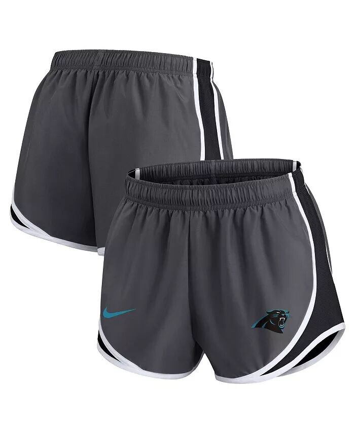 

Женские темно-серые шорты с логотипом Carolina Panthers Tempo Nike