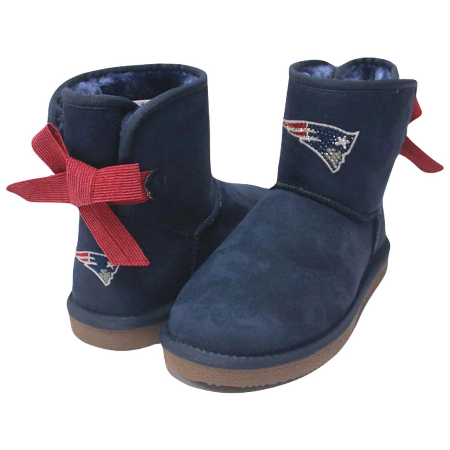 

Женские бутсы Cuce New England Patriots Low Team с лентой