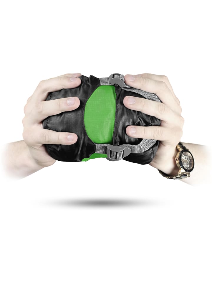 

Normani Outdoor Sports Сверхлегкий спальный мешок (молния слева) Runty оливково-черного цвета