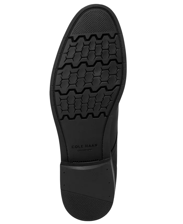 Мужские оксфорды Newmark Grand Plain Toe Cole Haan, черный — фото 4