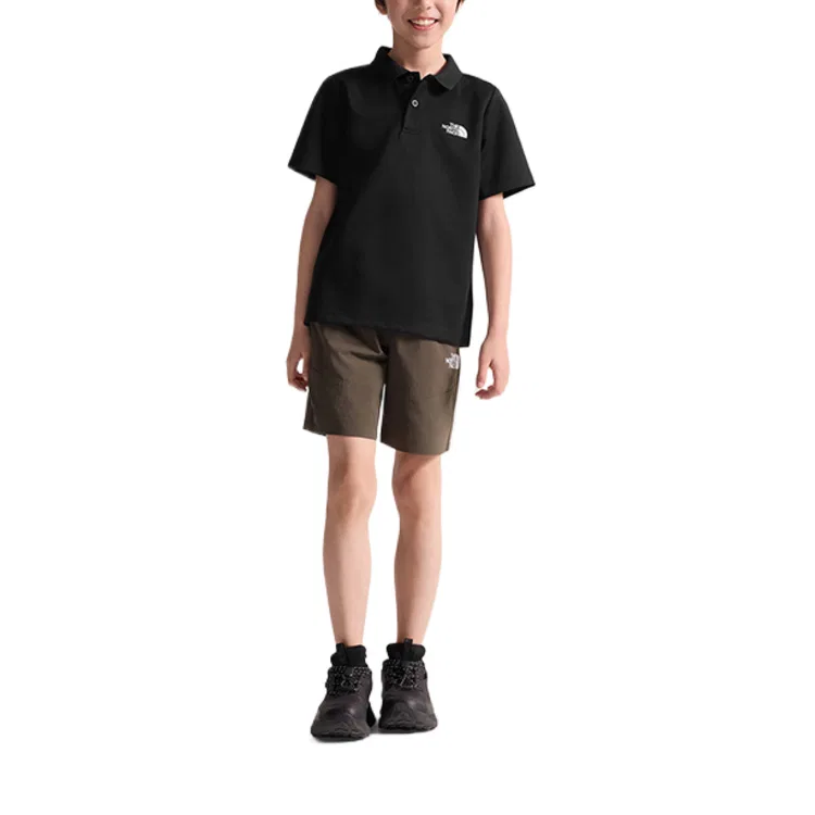 Детская футболка Quick Dry THE NORTH FACE, Cosmic Black — фото 4