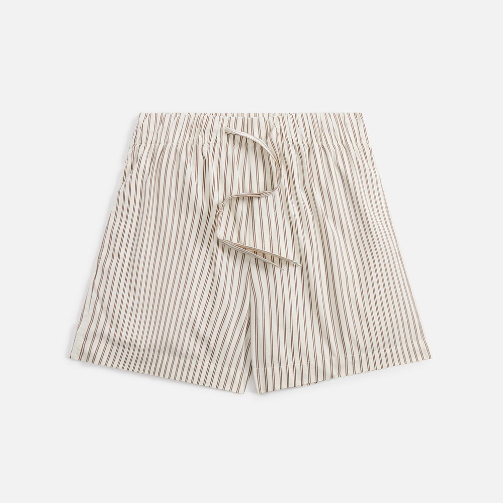 

Шорты Tekla Poplin Pajama Shorts, цвет Hopper Stripes