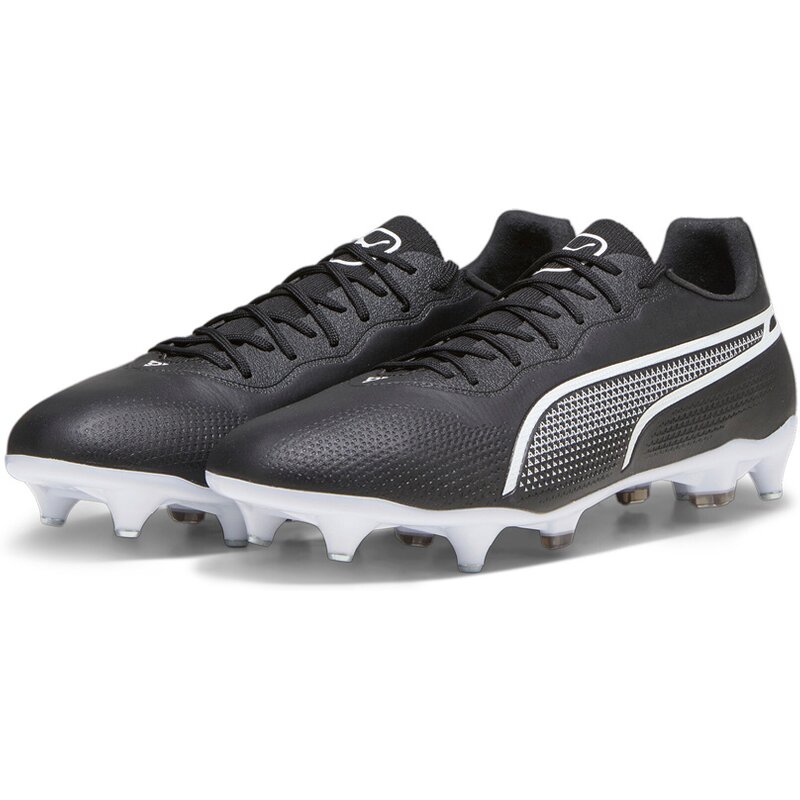 Футбольные бутсы для игры на траве King Pro mxsg Puma, черный — фото 3