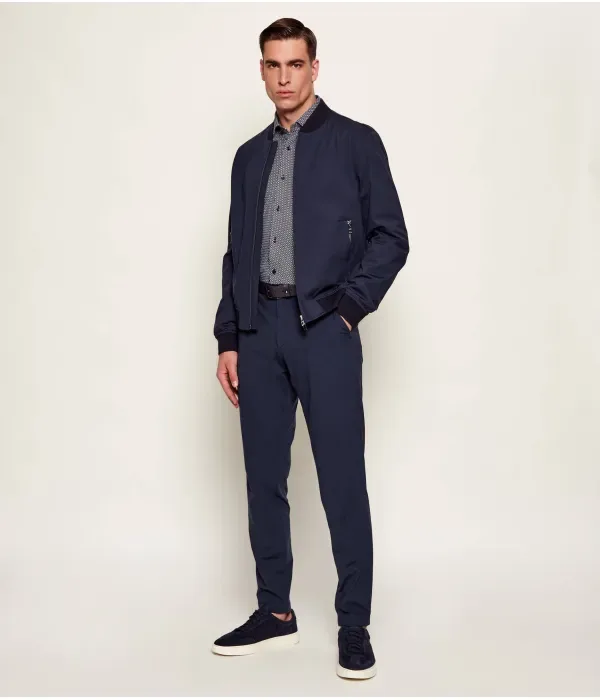 Брюки чинос P-GeniusJ slim fit Boss, темно-синий — фото 2