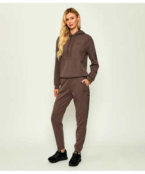 

Спортивный костюм Regular fit Ea7, коричневый