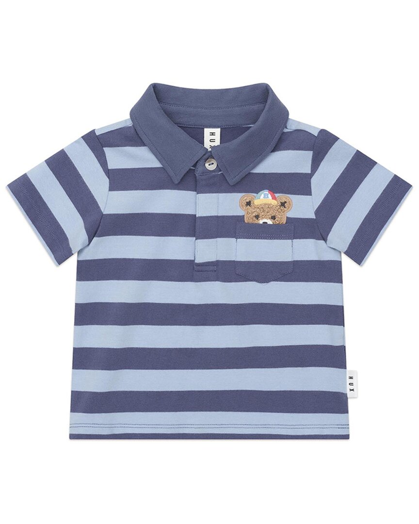 

Huxbaby Peeping Hux Polo-футболка в синюю полоску