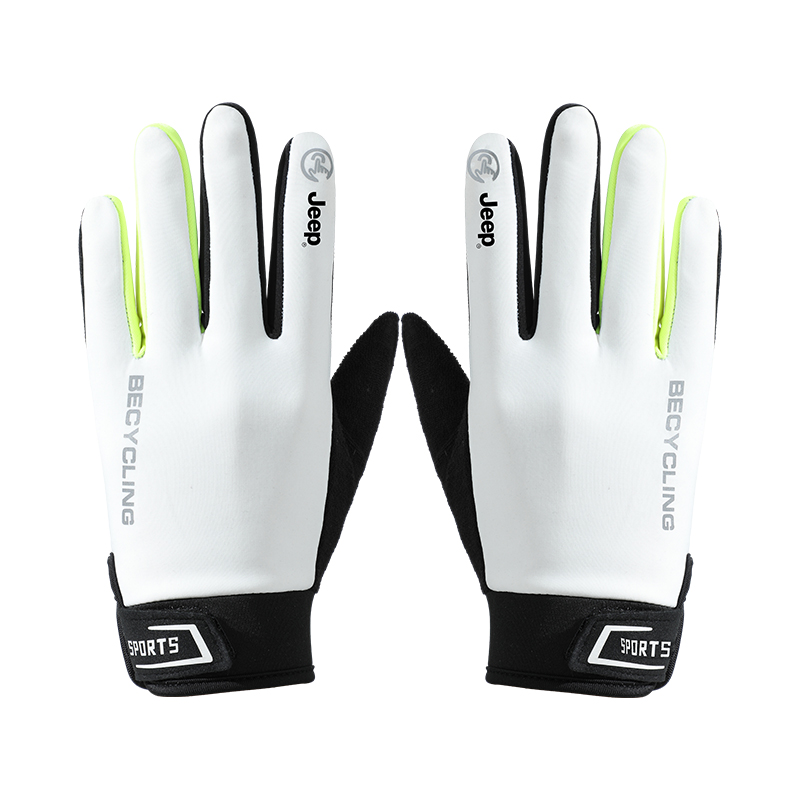 

Спортивные перчатки Unisex с флисовой подкладкой Jeep, women's белый