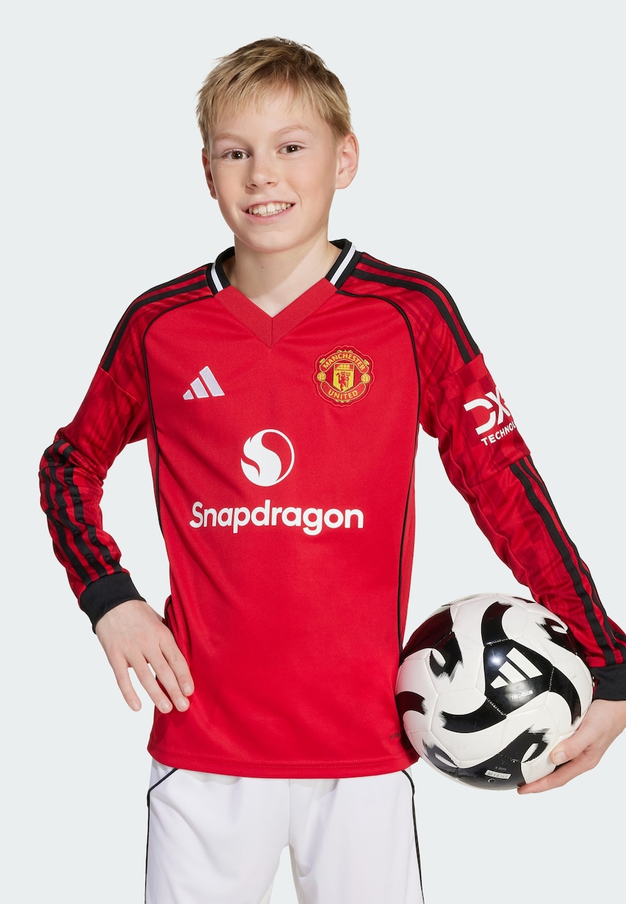 Футболка Performance ADIDAS PERFORMANCE Manchester United 25/26, красный — фото 4