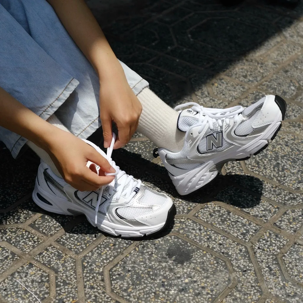 New Balance 530 White Natural Indigo GS — фото 4