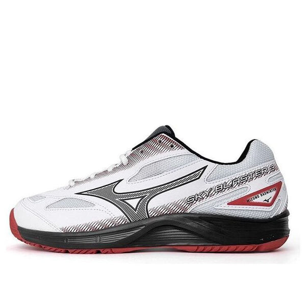 

Кроссовки sky blaster 3 wide 'white black cayenne' Mizuno, белый