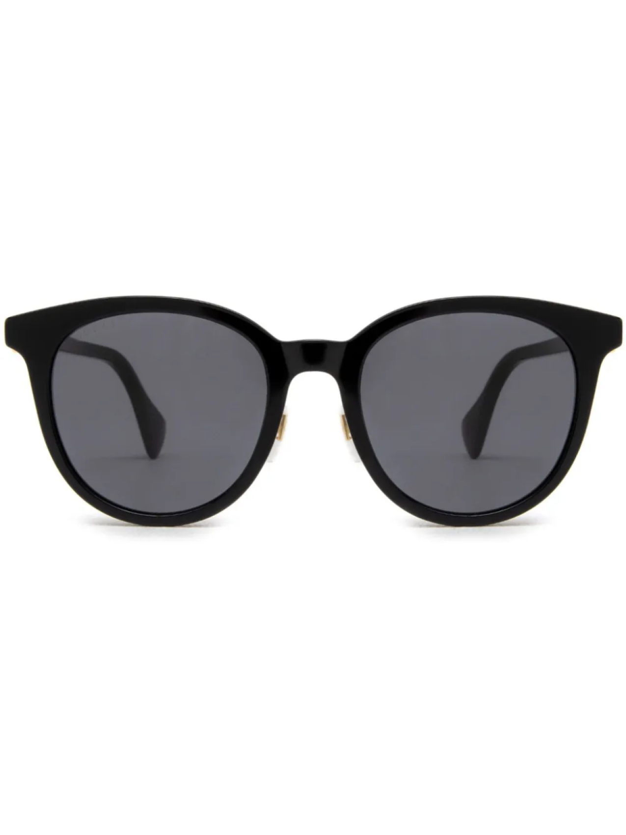 

Очки в круглой оправе Gucci Eyewear, черный