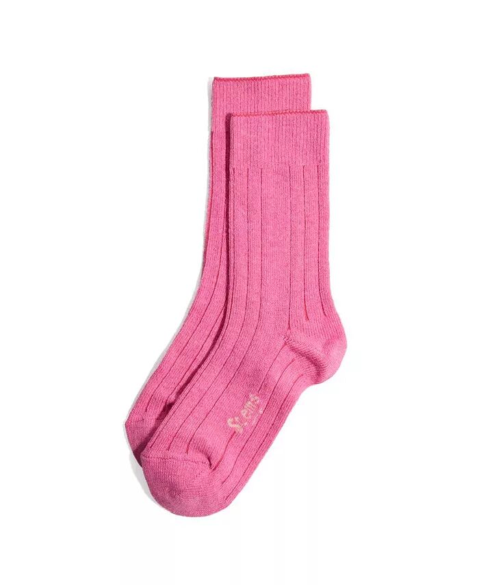 

Женские носки Lux Italian Wool Cashmere Crew Socks в подарочной коробке Stems, розовый