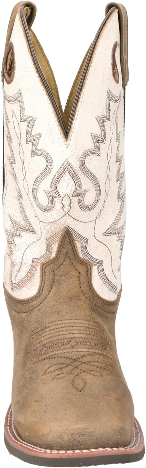 Детские сапоги Smoky Mountain Boots Travis Western Boots (унисекс/детские), белый/коричневый — фото 4