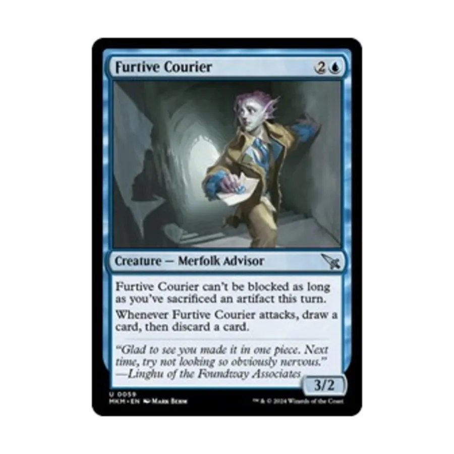 

CCG Скрытый курьер (U), MTG - Murders at Karlov Manor