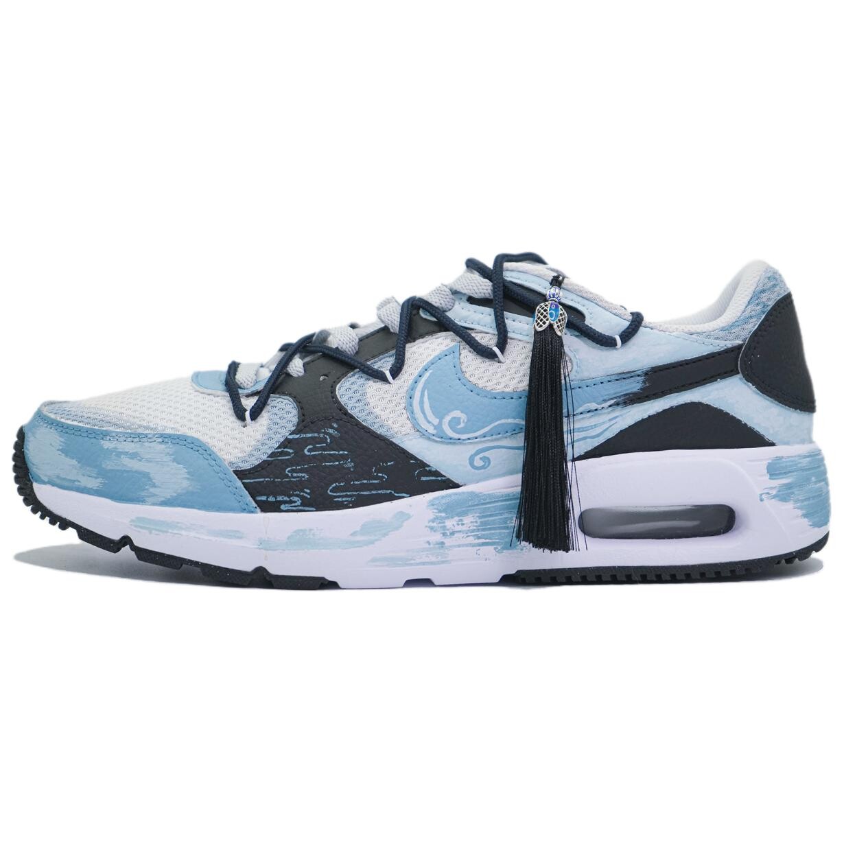 

Кроссовки Air Max SC мужские низкие синие/белые Nike
