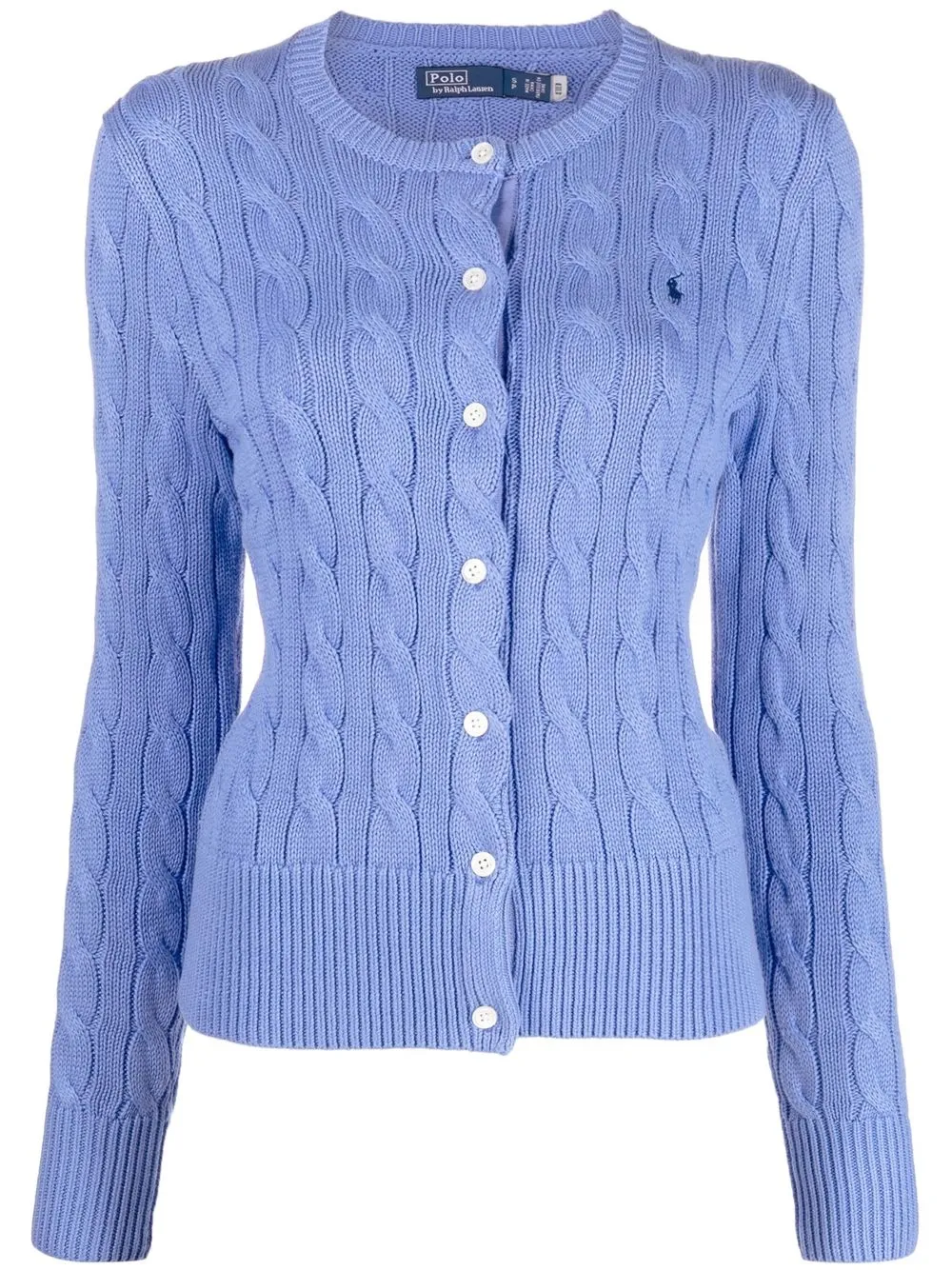 

Кардиган Polo Pony фактурной вязки POLO RALPH LAUREN, синий