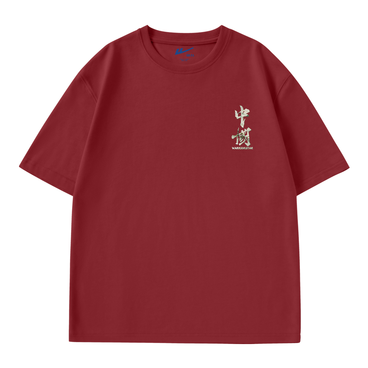 

Футболка мужская с круглым вырезом средней плотности WARRIOR, maroon