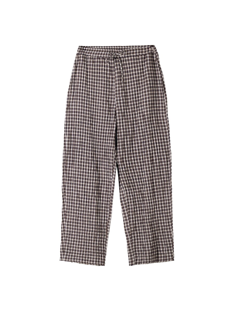 

Тканевые брюки Bershka Loose fit Pants, темно-коричневый