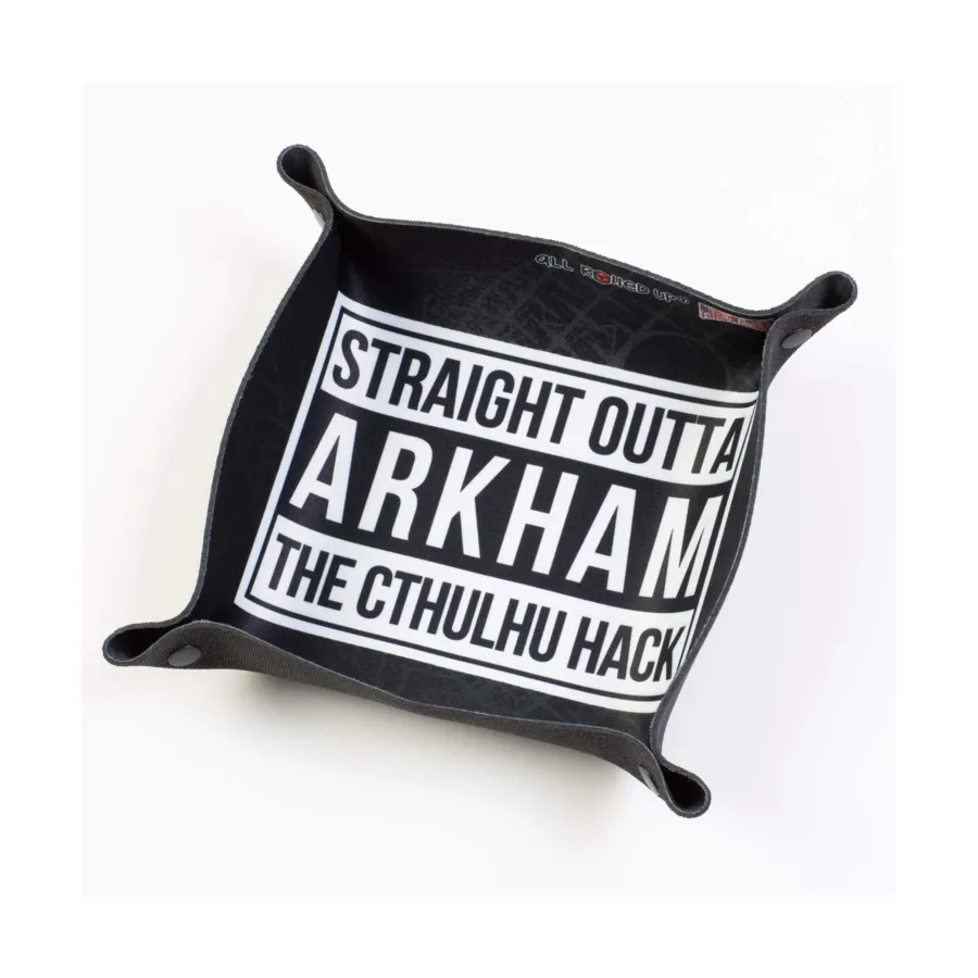 

Складной квадратный лоток для игральных костей — Straight Outta Arkham, Dice Trays & Accessories (All Rolled Up)