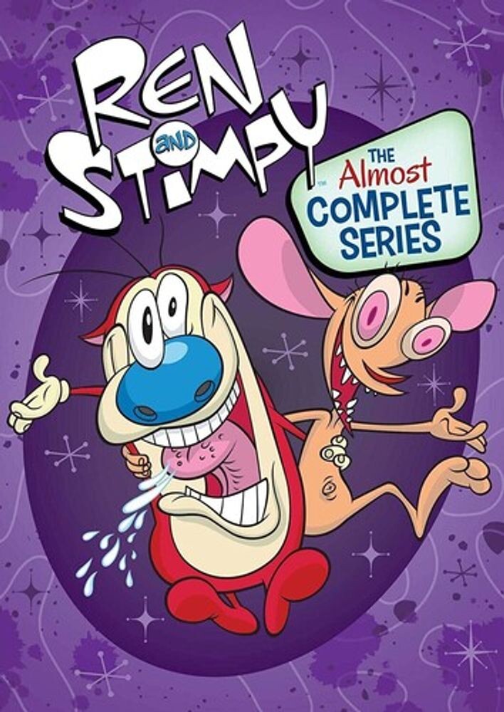 

Диск DVD The Ren & Stimpy Show: The Almost Complete Series!
