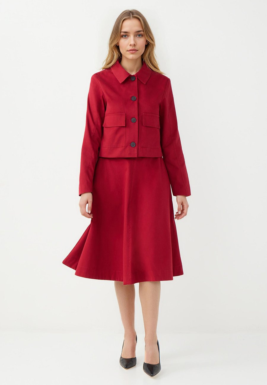 

Юбка Jimmy Key A-line skirt, Burgundy/Bordeaux