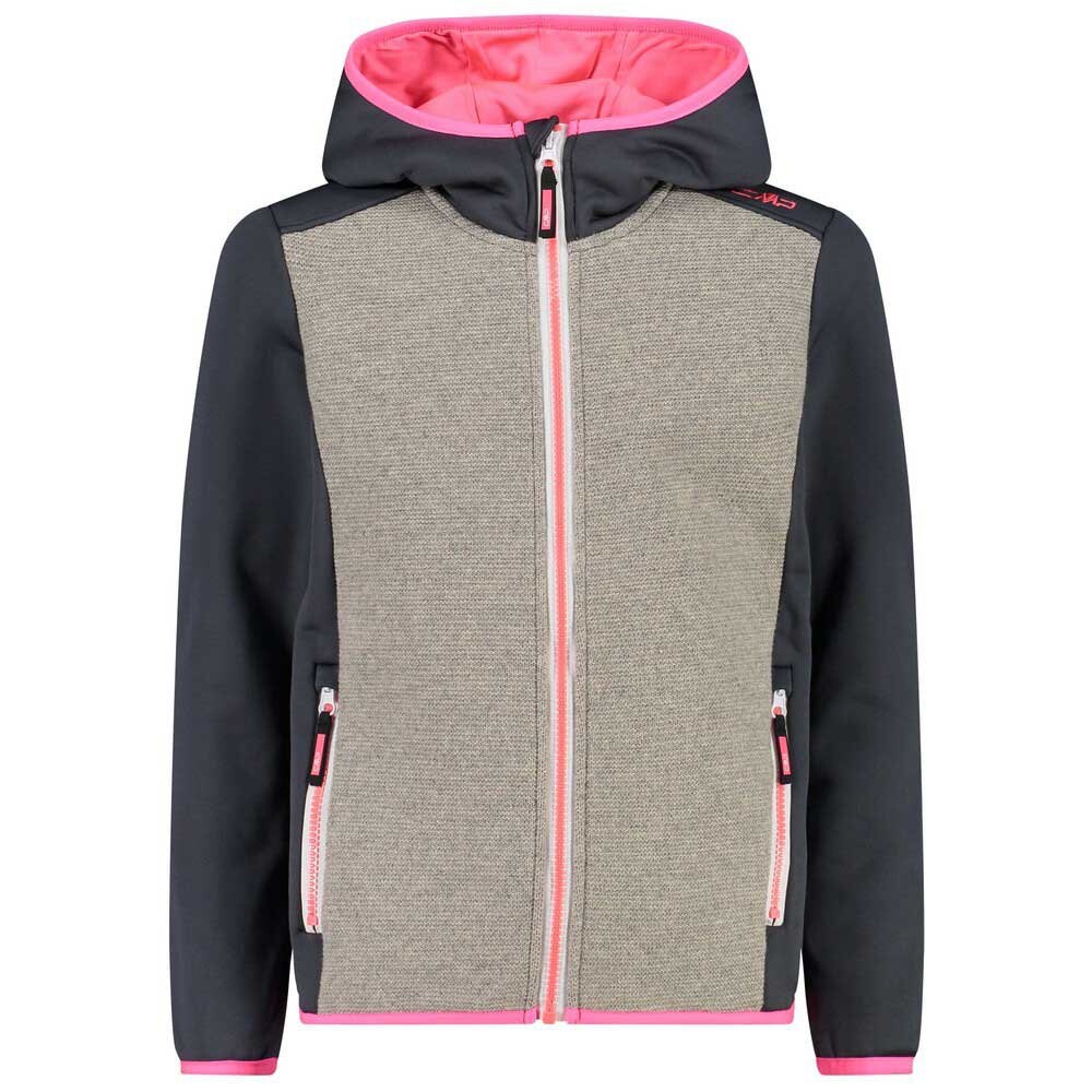 

Куртка CMP Fix Hood Girl 30M2175, серый