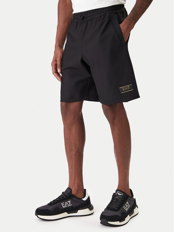 

Спортивные шорты regular fit 7M001340 AF21099 UC001 Ea7 Emporio Armani, черный