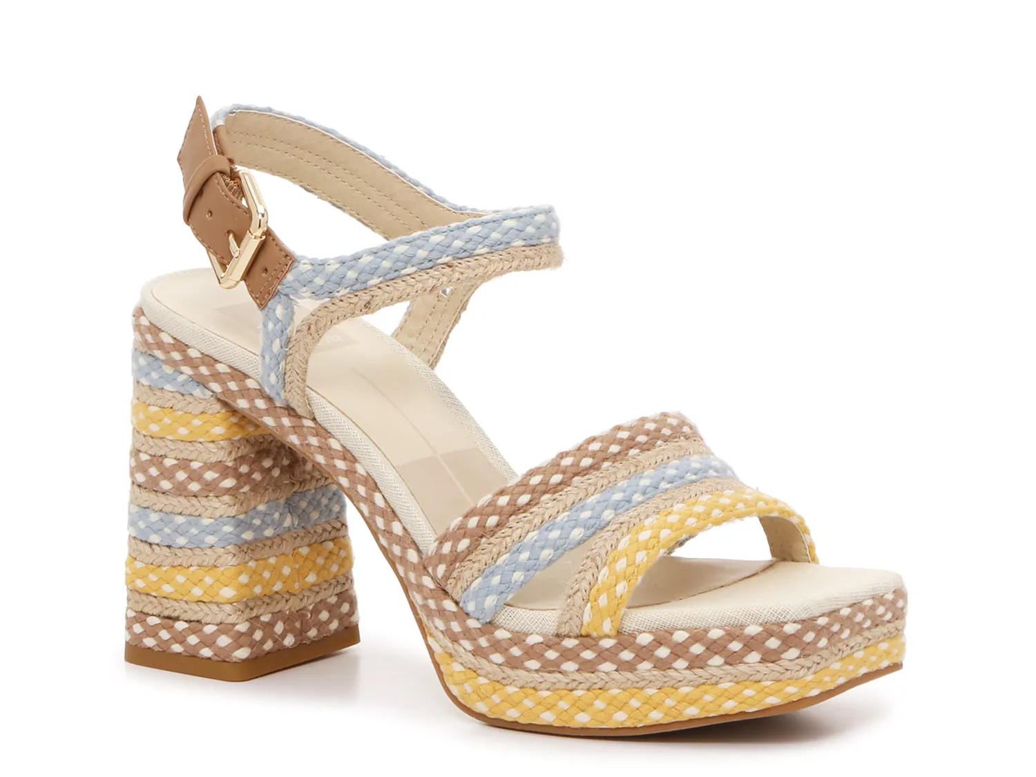 

Сандалии Alex Platform Sandal Dolce Vita, цвет beige_yellow_lightblue