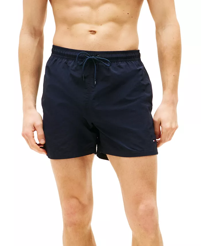 Мужские плавки с завязками длиной 7 дюймов Tommy Hilfiger, синий — фото 4