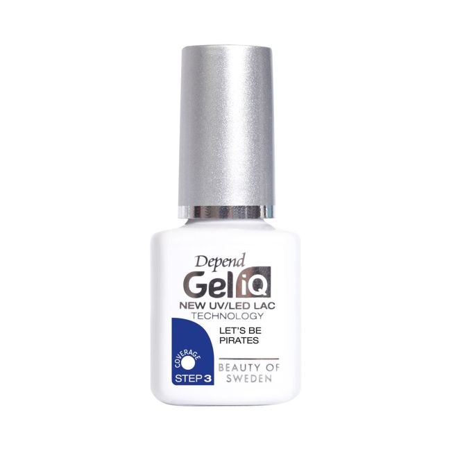 

Гель-Лак для ногтей Gel iq uv/led Depend, цвет let's be pirates, 5 мл