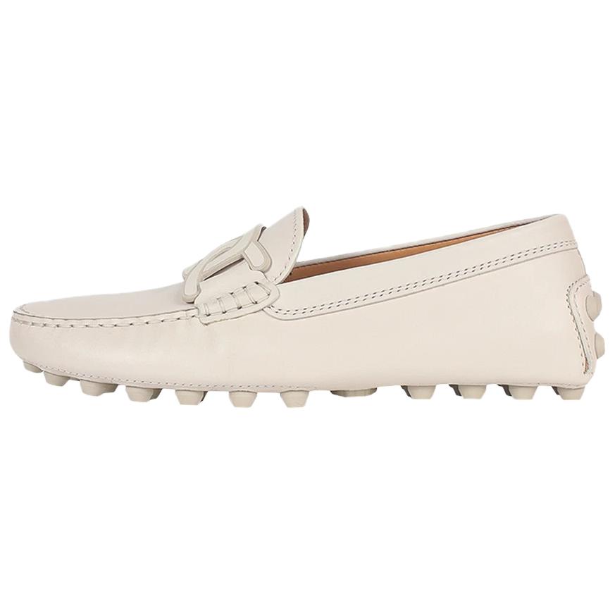 TOD'S Gommino Kate Gommino Лоферы женские белые