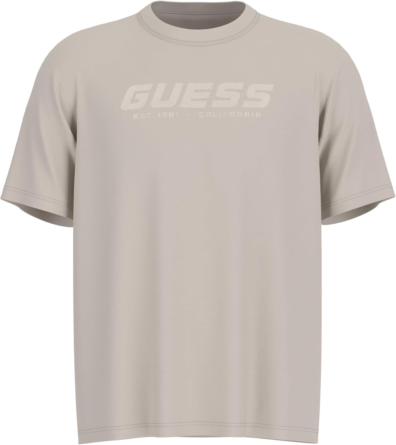 

Футболка GUESS Mens Eco Suron с коротким рукавом, Light Mink
