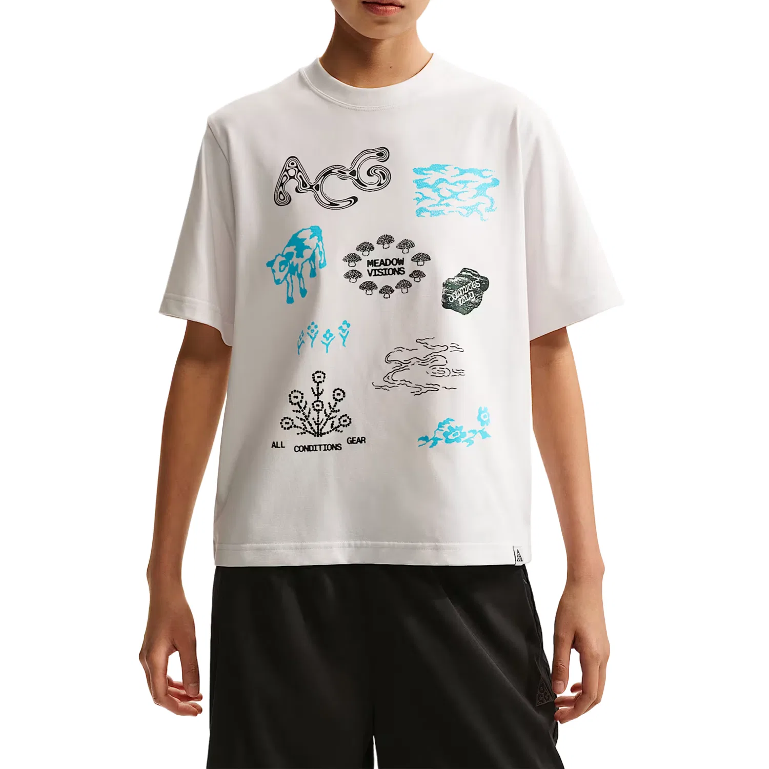 Футболка Dri Fit Quick Dry женская Nike, Peak White