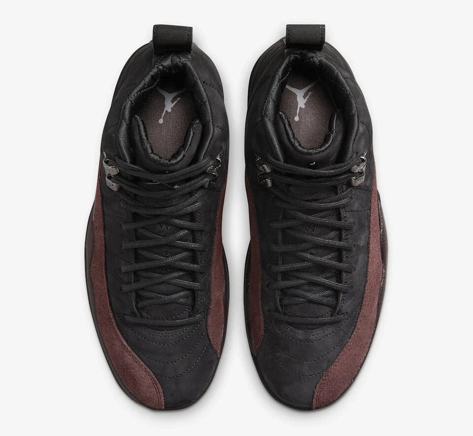 Женские черные баскетбольные кроссовки Air Jordan 12 Retro SP DV6989-001 — фото 4