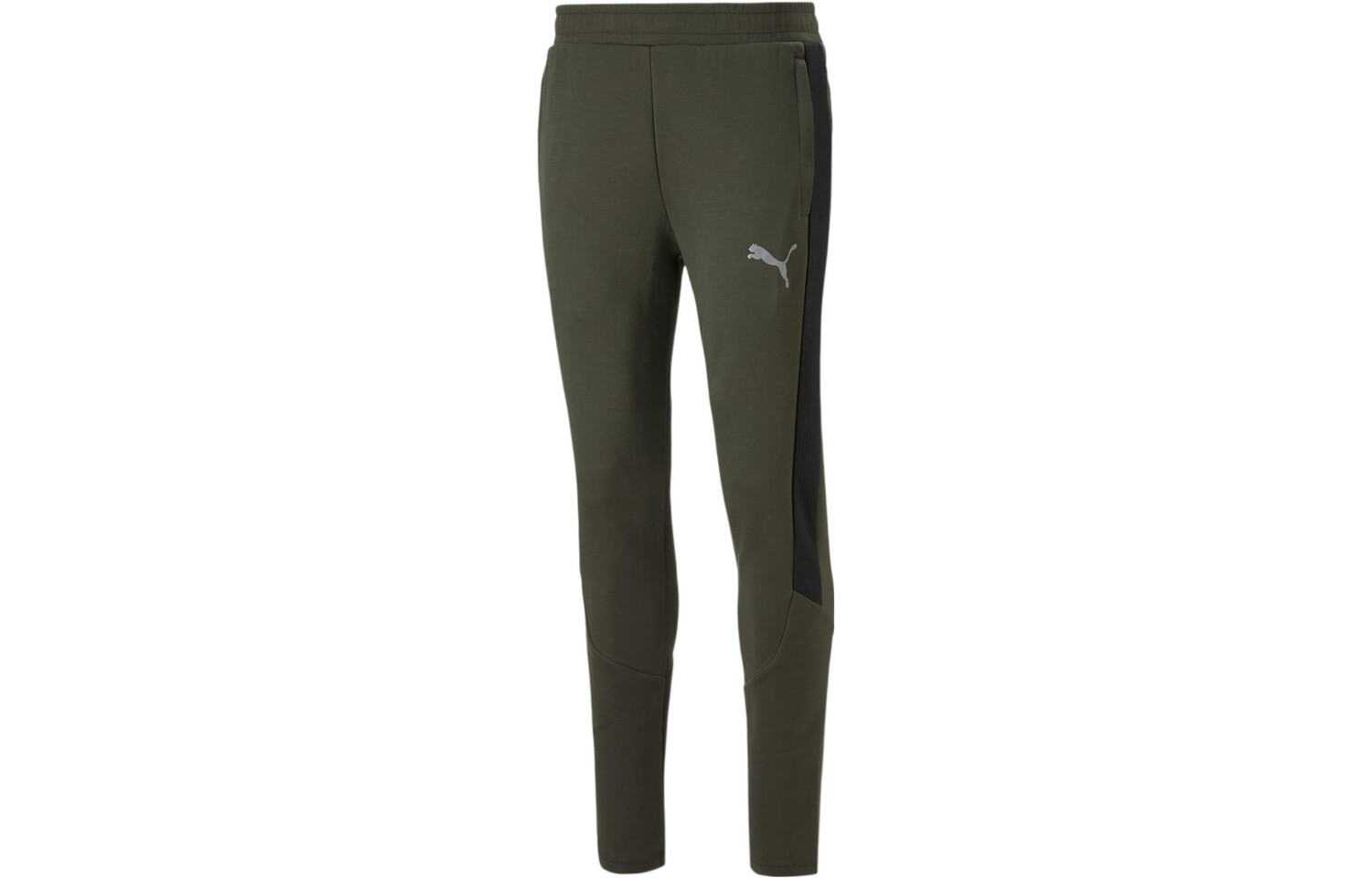

EVOSTRIPE трикотажные спортивные штаны мужские зеленые Puma, зеленый