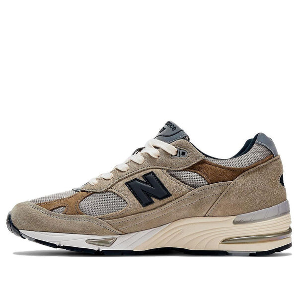 Кроссовки x jjjjound 991 сделано в Англии New Balance, коричневый