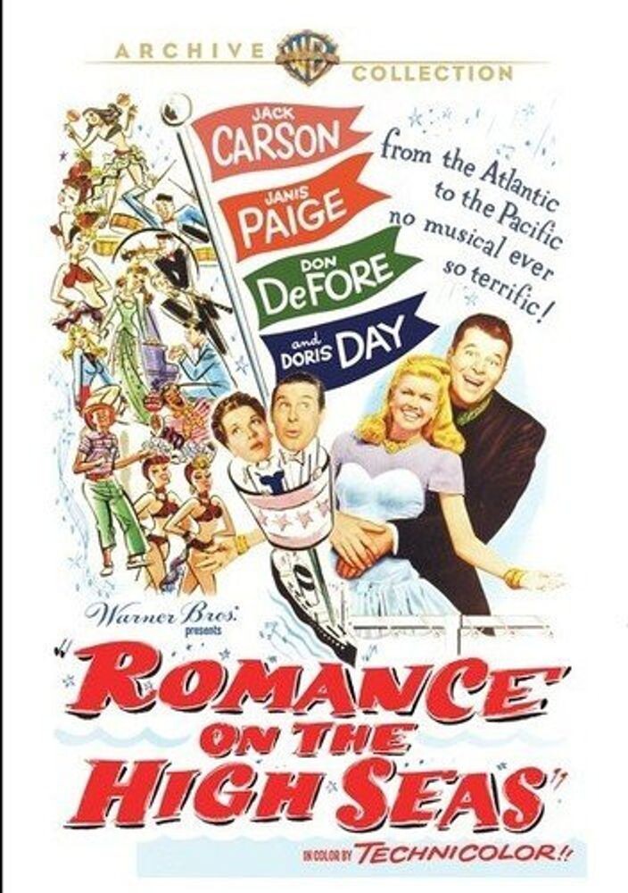

Диск DVD Romance On The High Seas