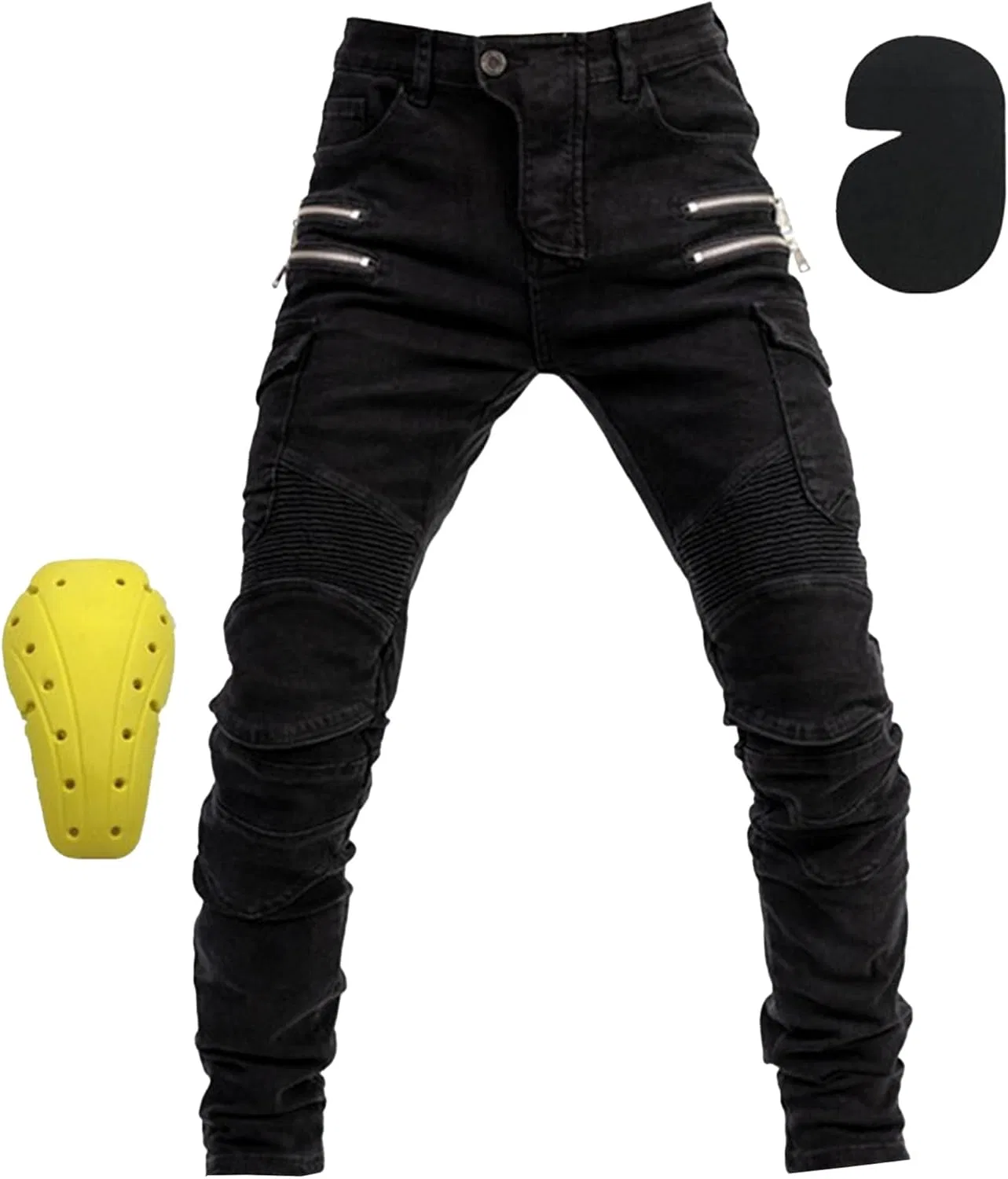 Джинсы для мотоциклистов Flex Jean, Black